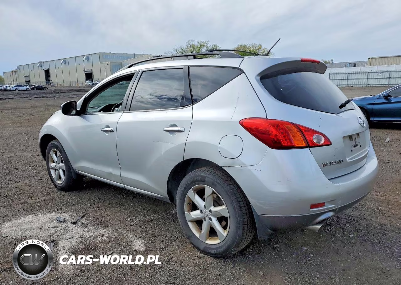 2009 Niss Murano Sl VIN:JN8AZ18W79W109126 - 2