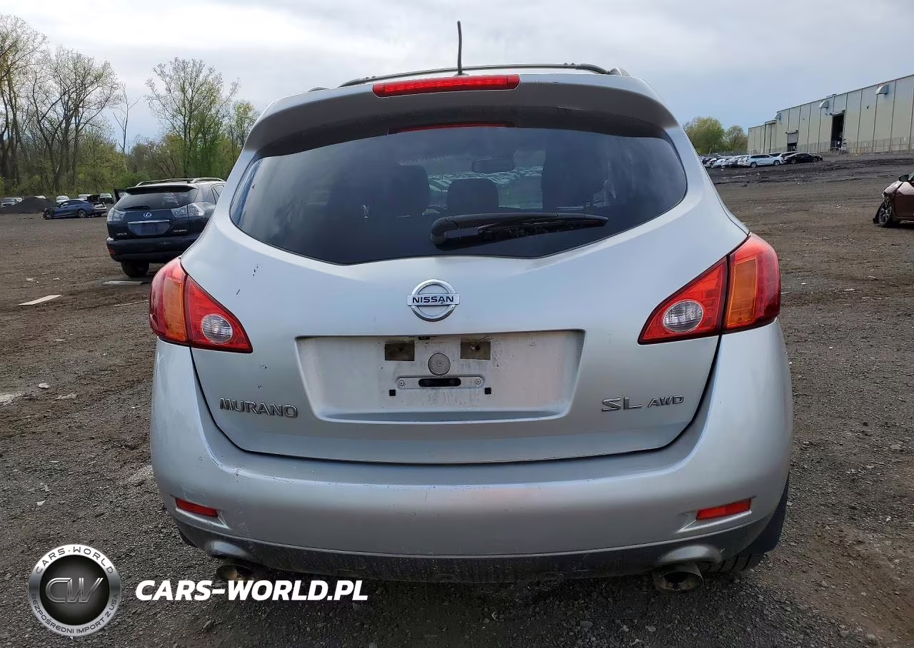 2009 Niss Murano Sl VIN:JN8AZ18W79W109126 - 6
