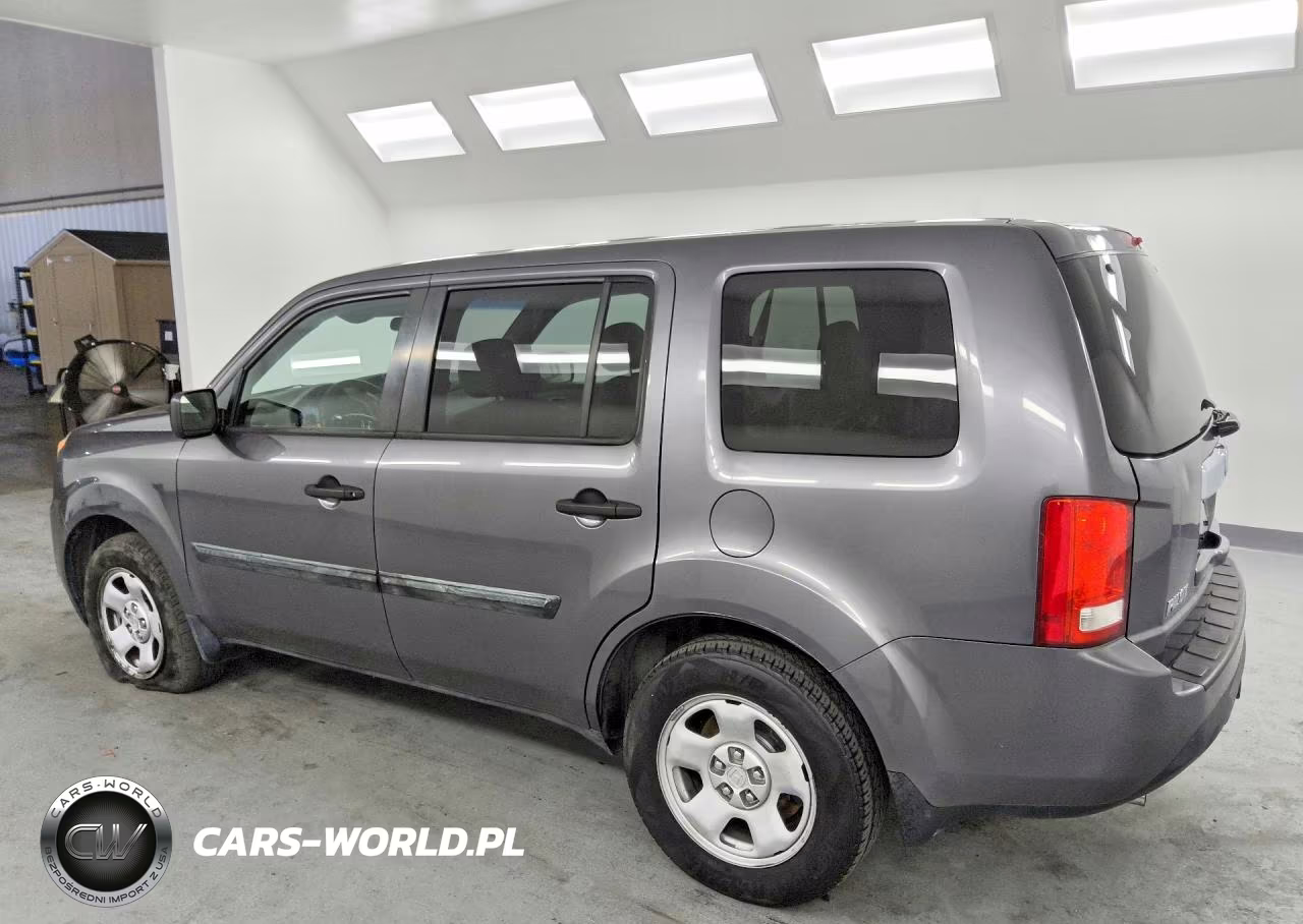 2015 Honda Pilot Lx VIN:5FNYF3H29FB017320 - 2
