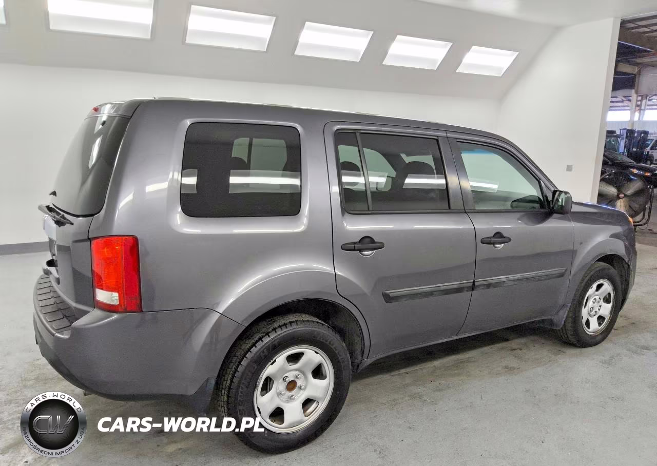 2015 Honda Pilot Lx VIN:5FNYF3H29FB017320 - 3
