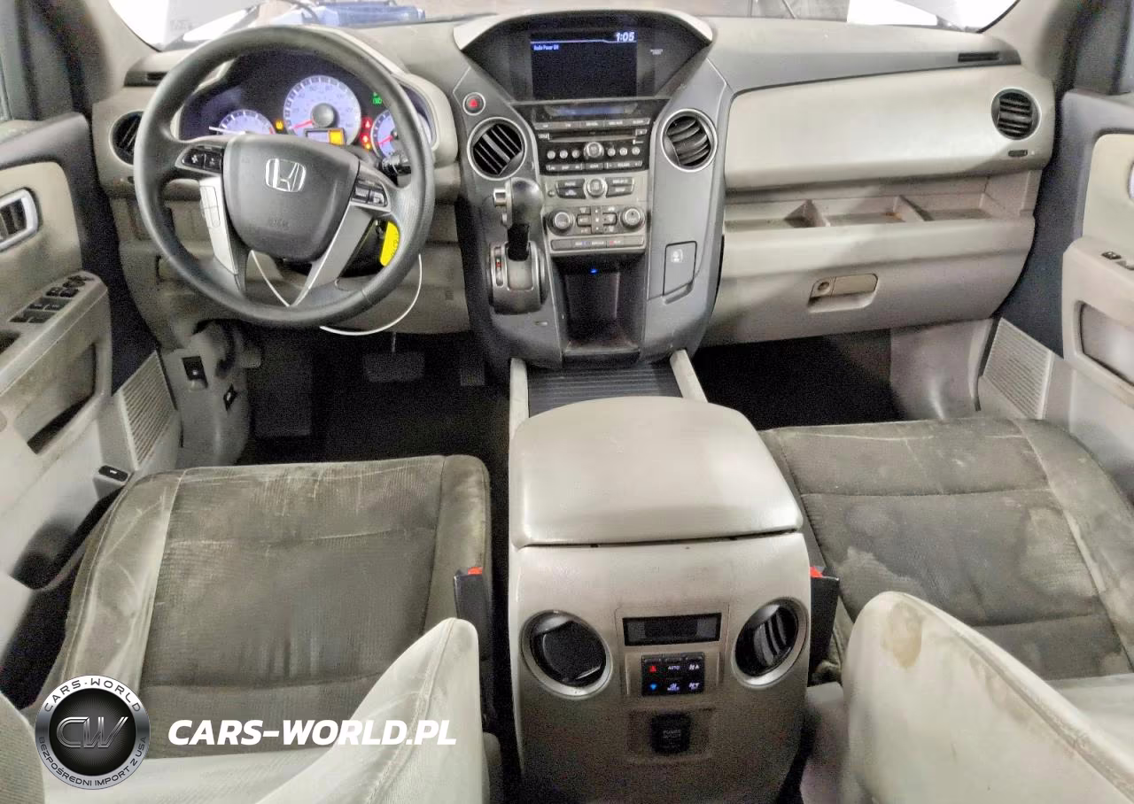 2015 Honda Pilot Lx VIN:5FNYF3H29FB017320 - 8