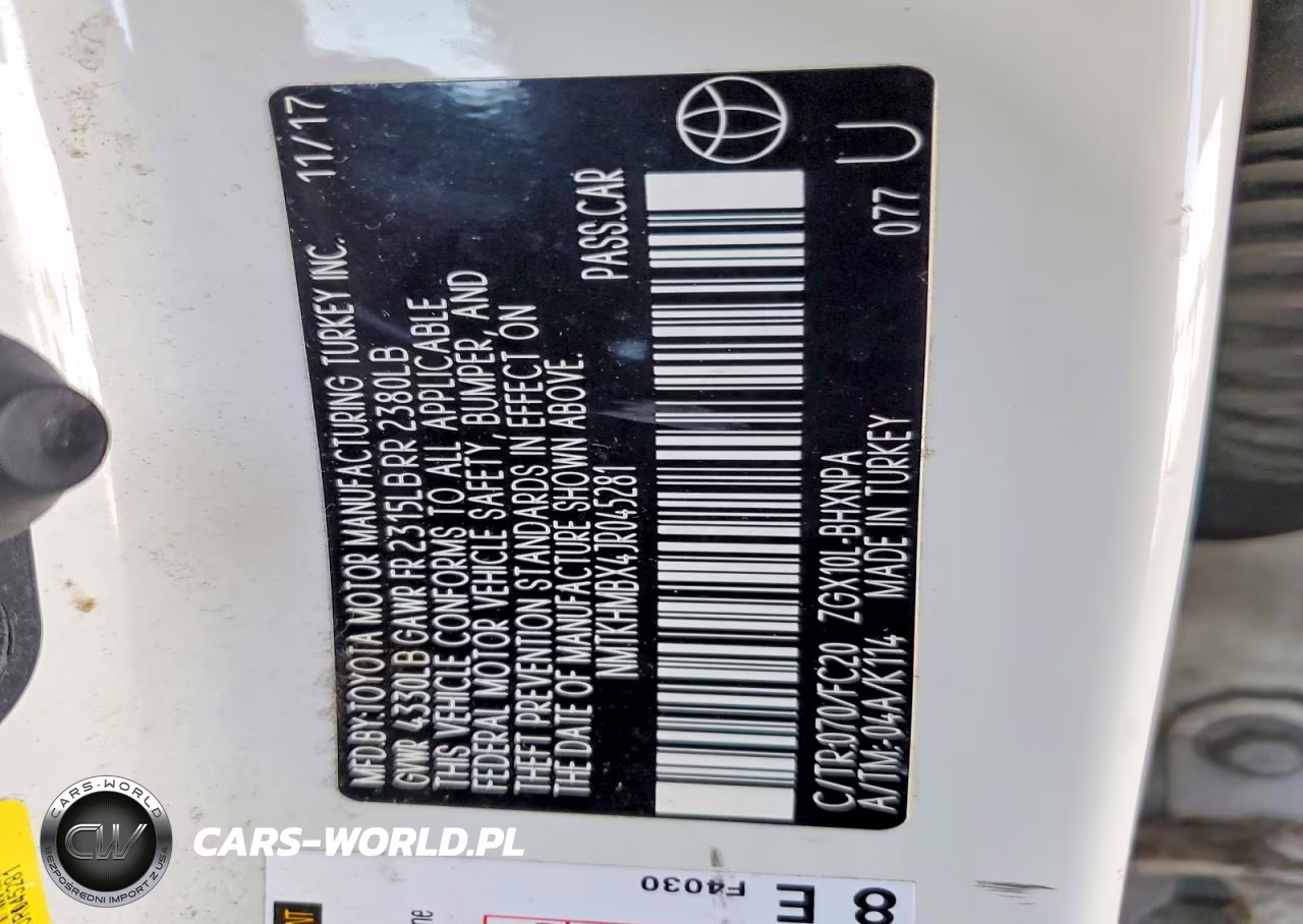 2018 Toyota C-Hr Xle VIN:NMTKHMBX4JR045281 - 12