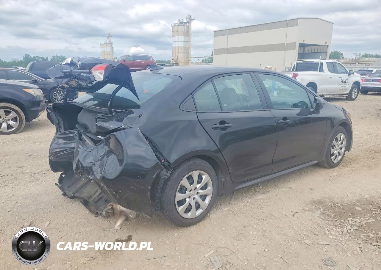 2021 Toyota Corolla Le VIN:5YFEPMAE6MP201397 - 3