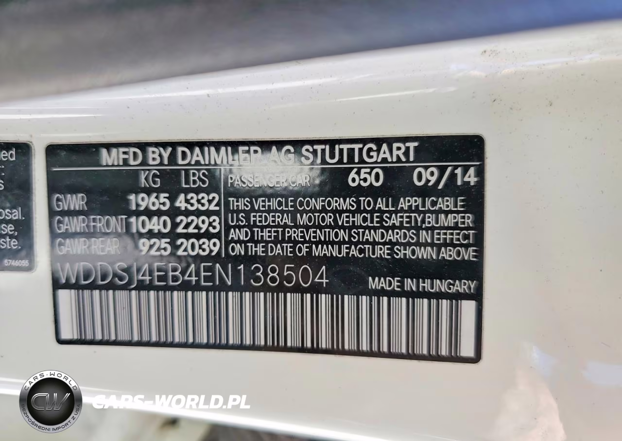2014 Mercedes-Benz Cla 250 VIN:WDDSJ4EB4EN138504 - 12