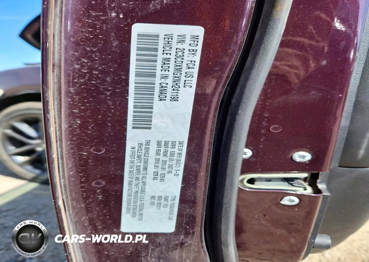2022 Dodge Charger Gt VIN:2C3CDXMGXNH241198 - 12