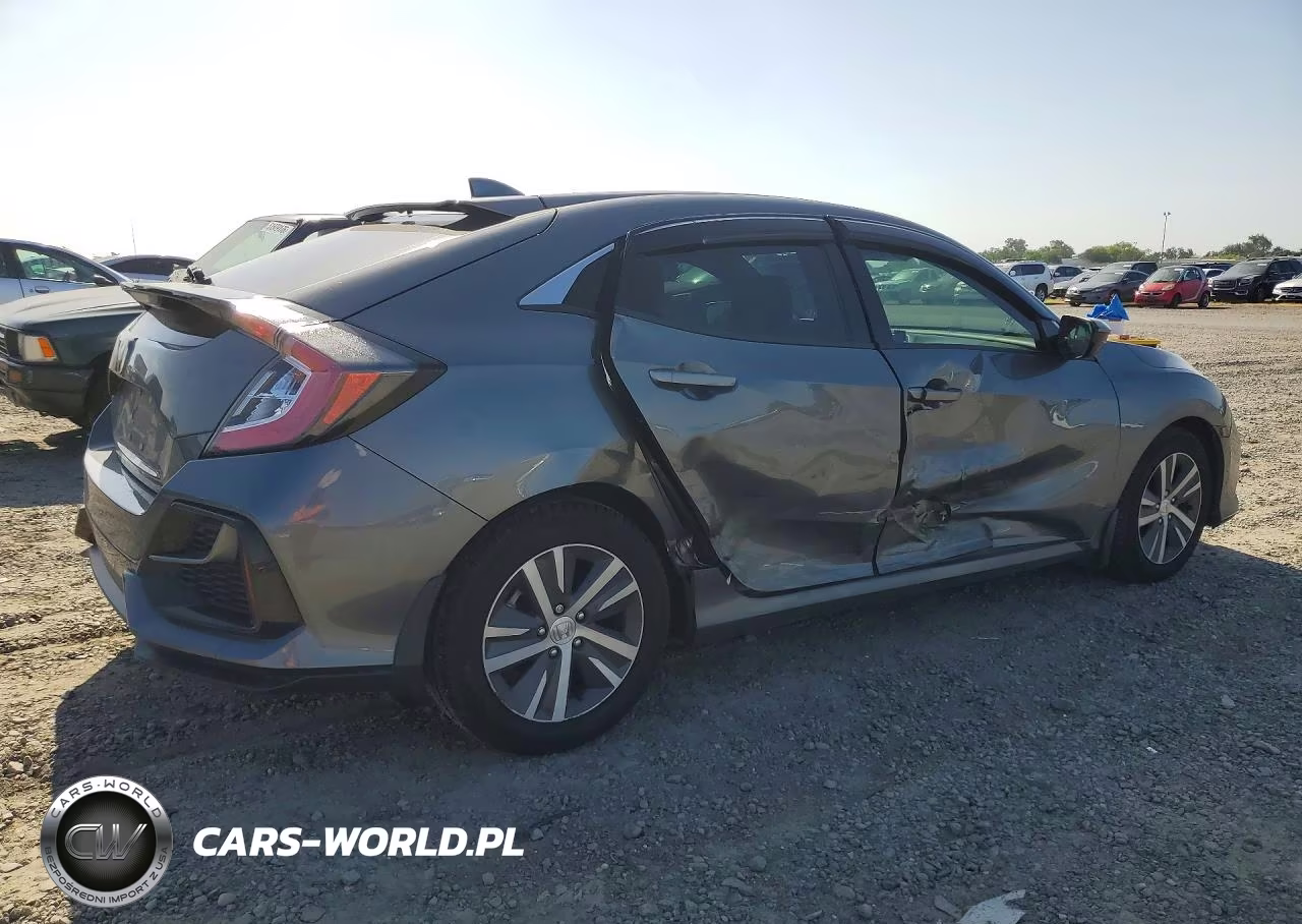 2020 Honda Civic Lx VIN:SHHFK7H38LU205100 - 3