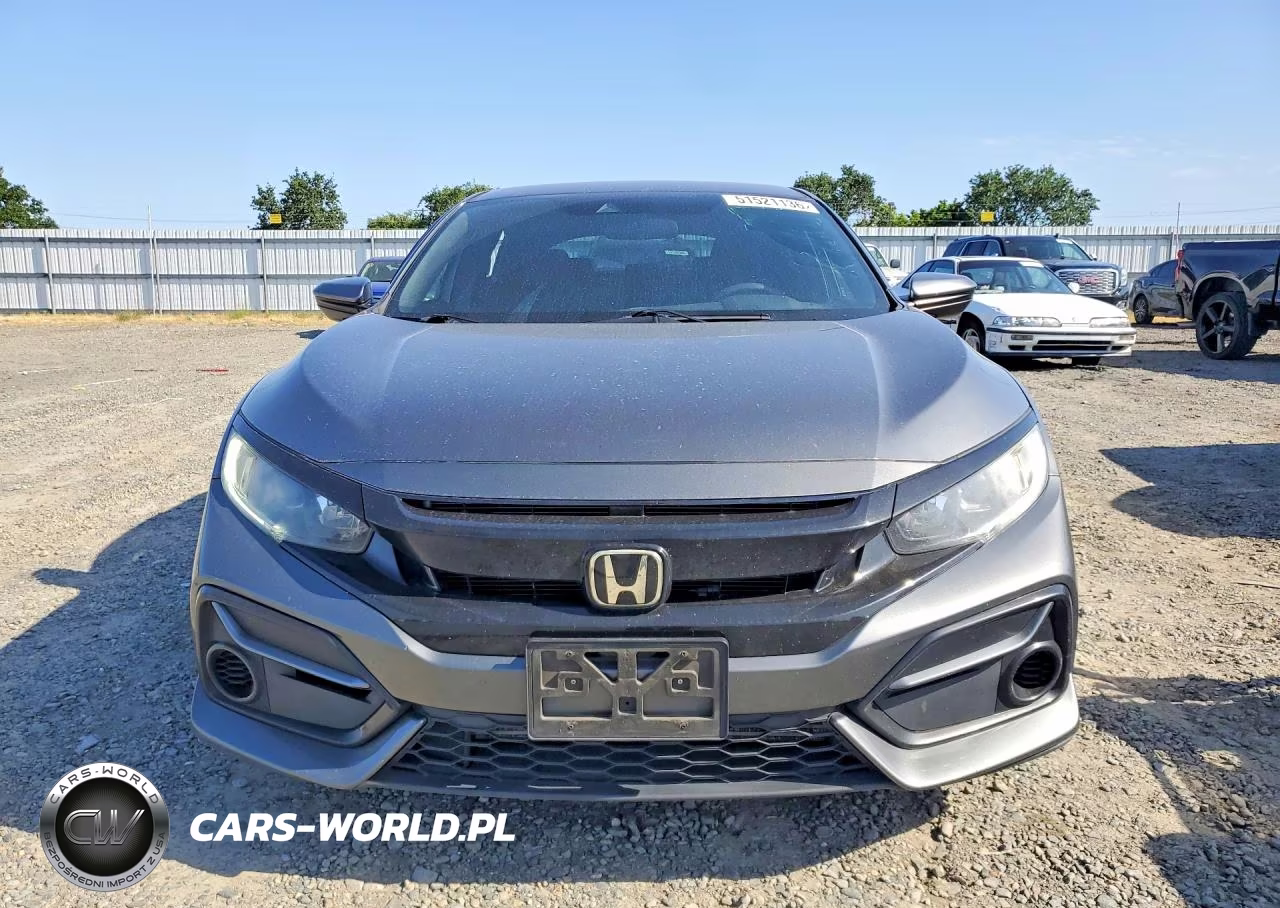2020 Honda Civic Lx VIN:SHHFK7H38LU205100 - 5