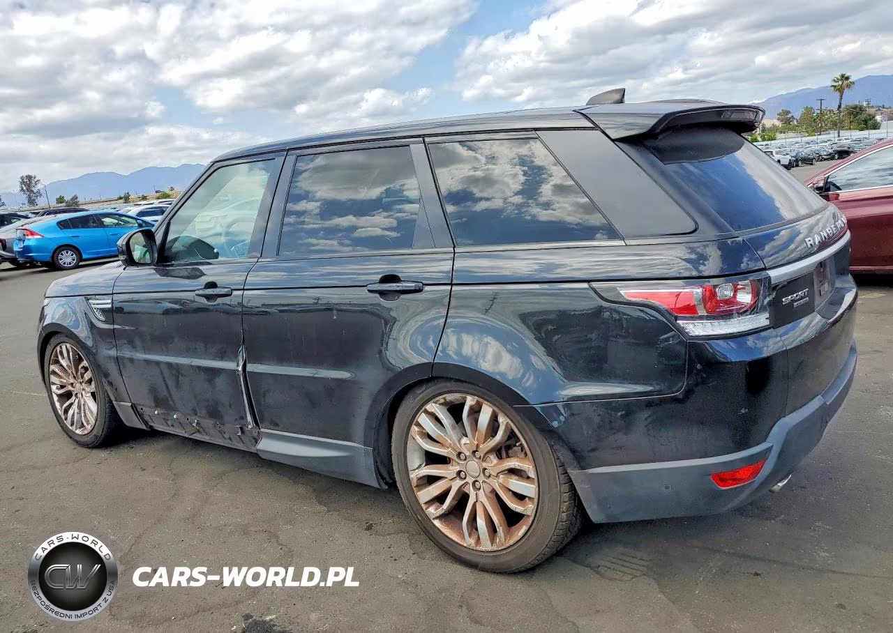 2017 Land Rover Range Rover Sport Hse VIN:SALWR2FK6HA150228 - 2