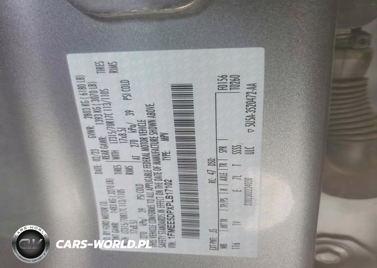 2023 Ford Bronco Base VIN:1FMEE5DPXPLB17102 - 14