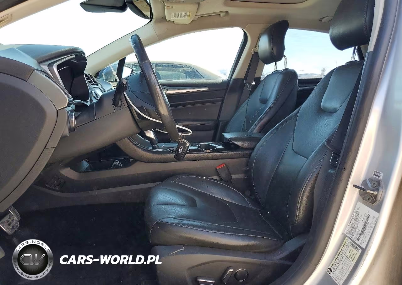 2014 Ford Fusion Titanium VIN:3FA6P0K96ER284328 - 7