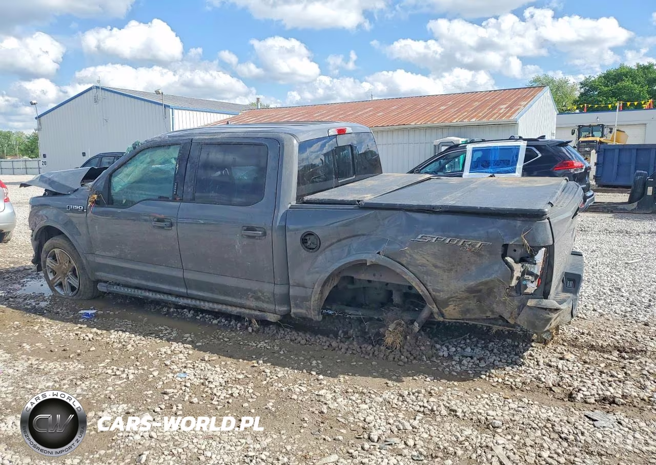 2018 Ford F150 Supercrew VIN:1FTEW1EP7JFE07134 - 2