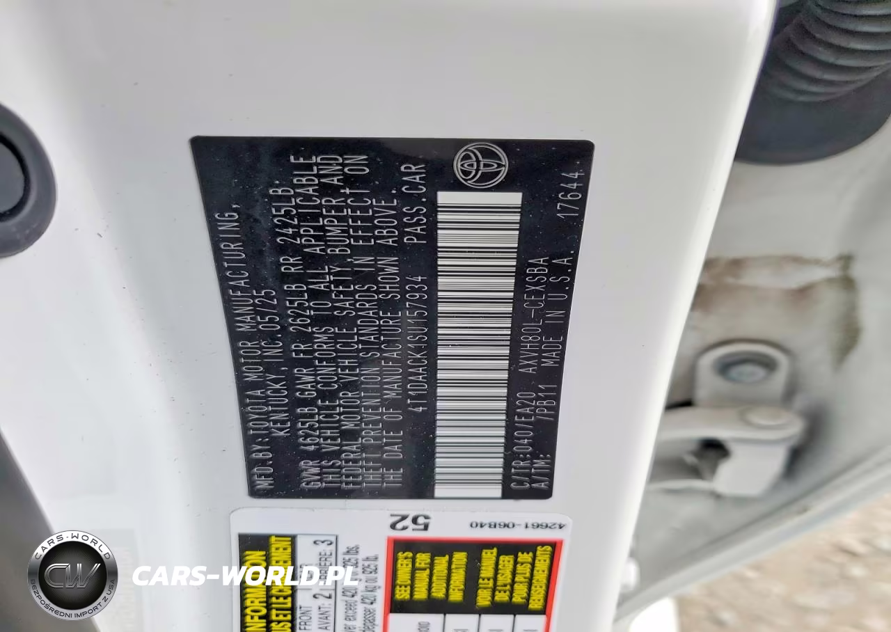 2025 Toyota Camry Se VIN:4T1DAACK1SU157934 - 13