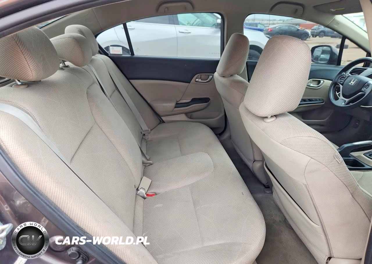 2012 Honda Civic Lx VIN:19XFB2F58CE041829 - 10