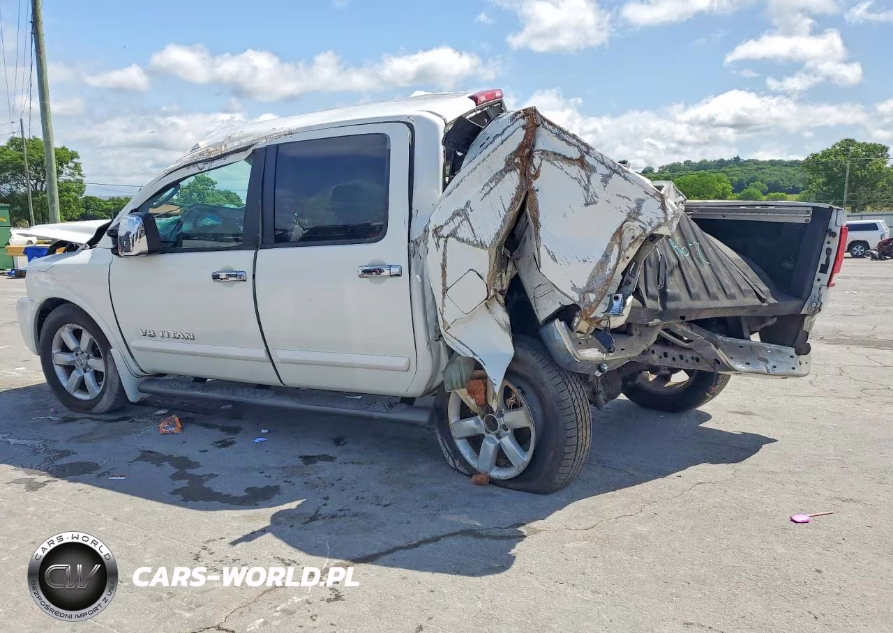 2008 Nissan Titan Xe Ffv VIN:1N6BA07C18N312524 - 2