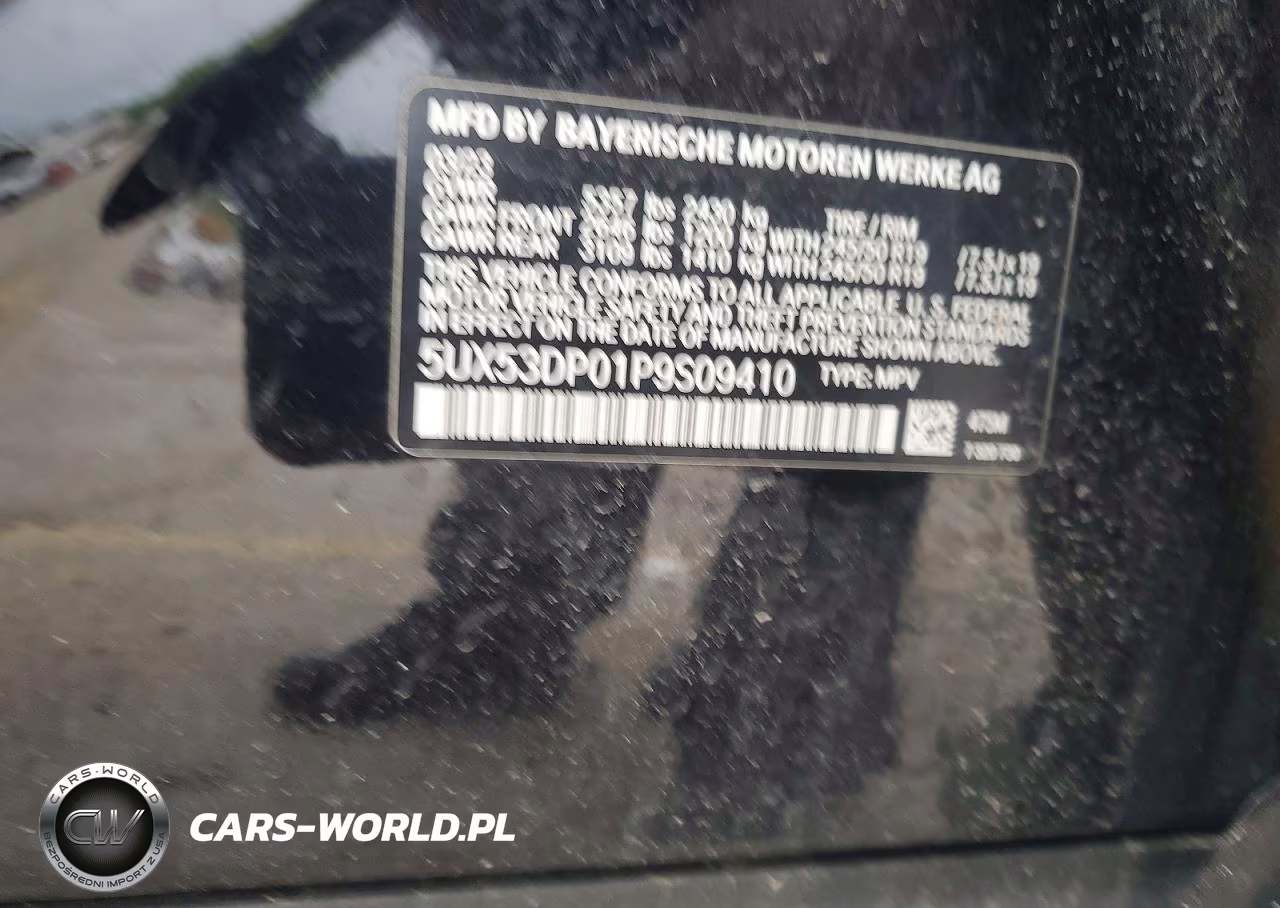 2023 BMW X3 xDrive30I VIN:5UX53DP01P9S09410 - 13