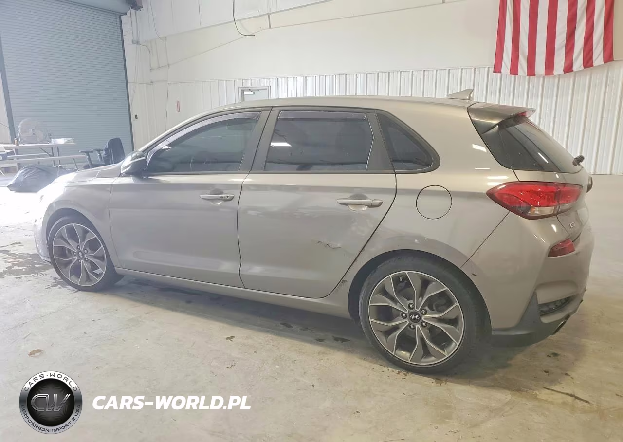2020 Hyundai Elantra Gt N Line VIN:KMHH55LC4LU119282 - 2
