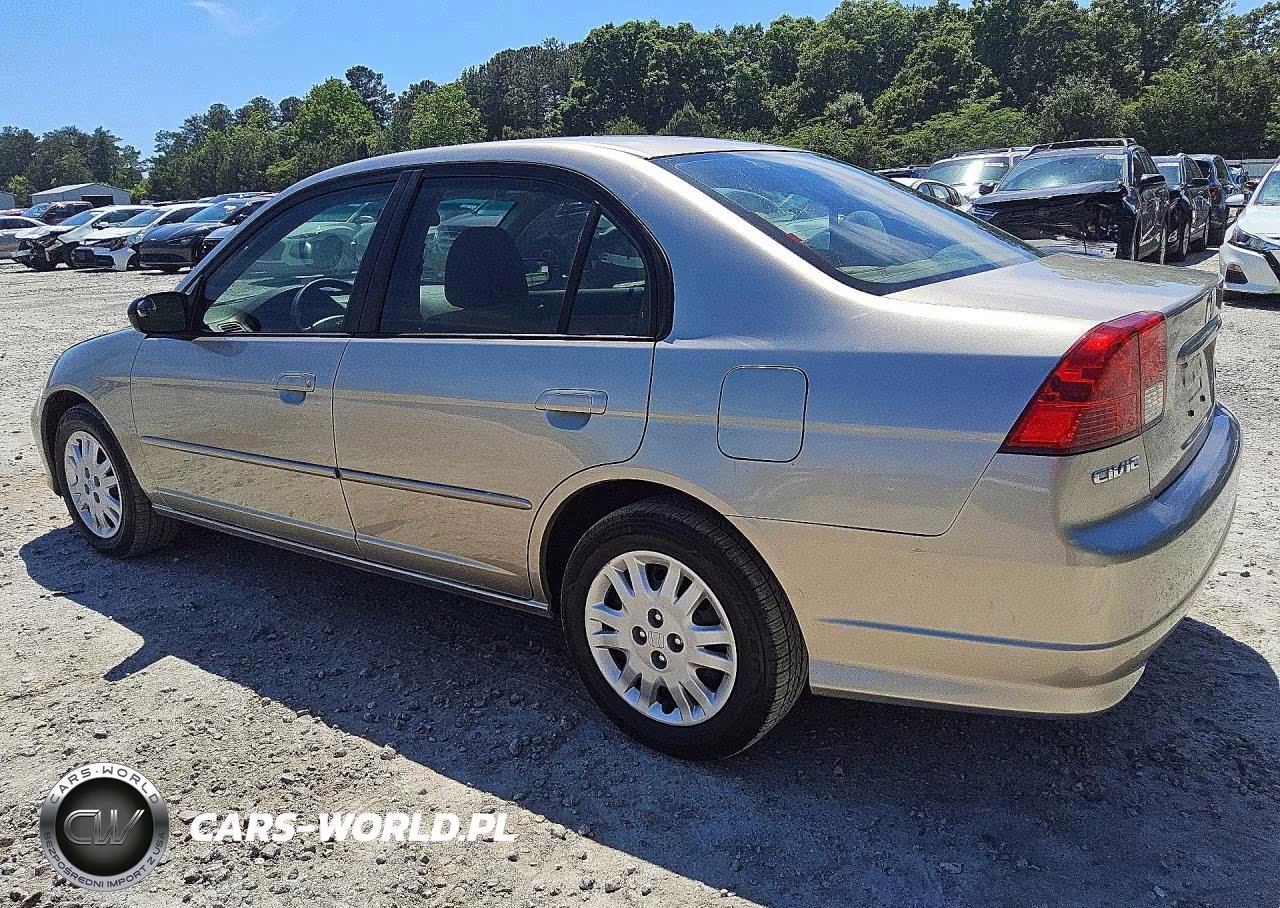 2004 Honda Civic Lx VIN:2HGES16554H590210 - 2