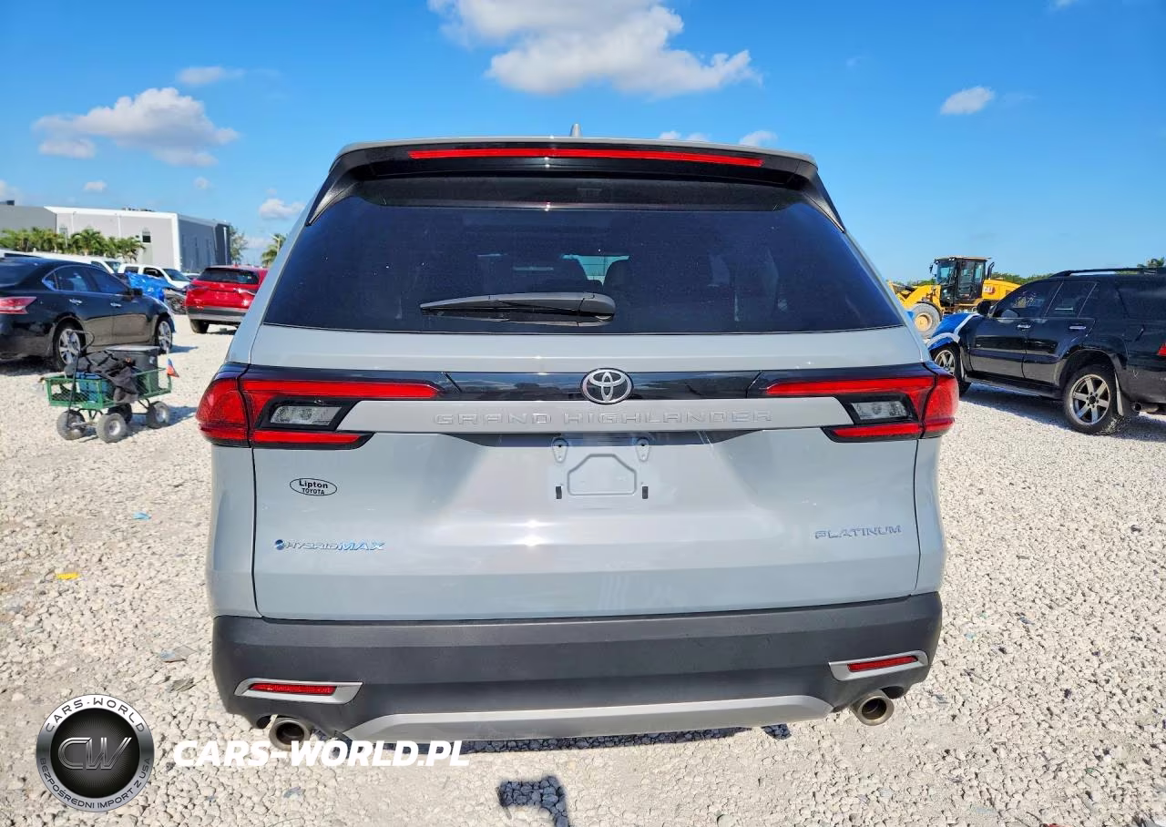 2025 Toyota Grand Highlander Hybrid Max Platinum VIN:5TDADAB58SS012548 - 6