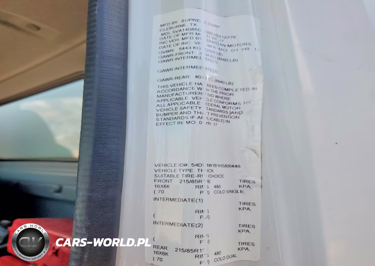 2017 Isuzu Npr Box Truck VIN:54DB4W1B1HS800446 - 13
