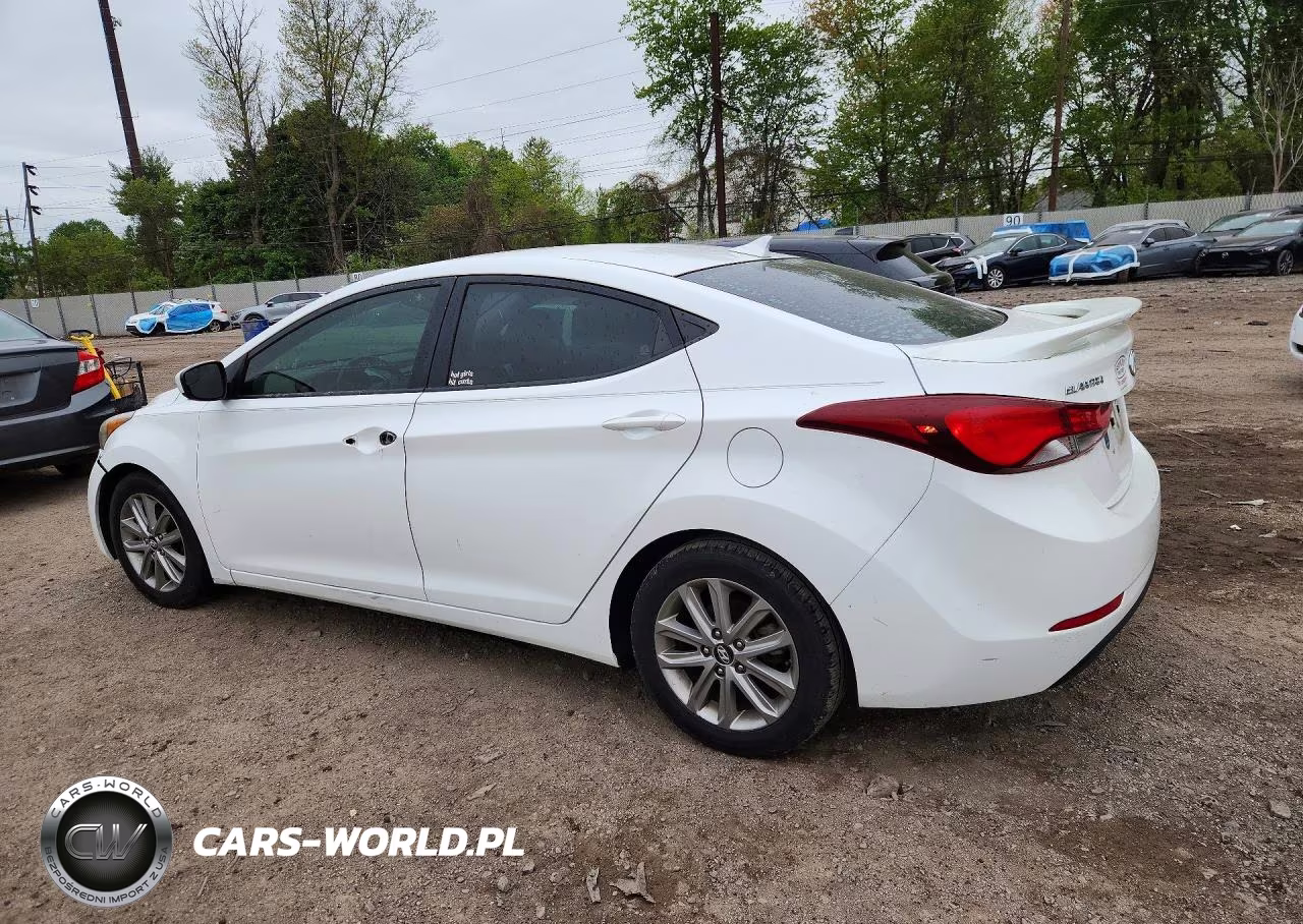 2014 Hyundai Elantra Se VIN:5NPDH4AE6EH483841 - 2