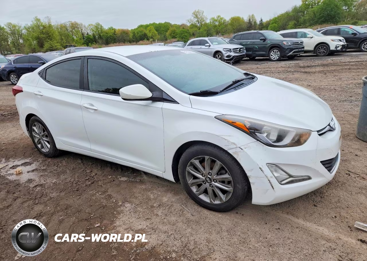 2014 Hyundai Elantra Se VIN:5NPDH4AE6EH483841 - 4