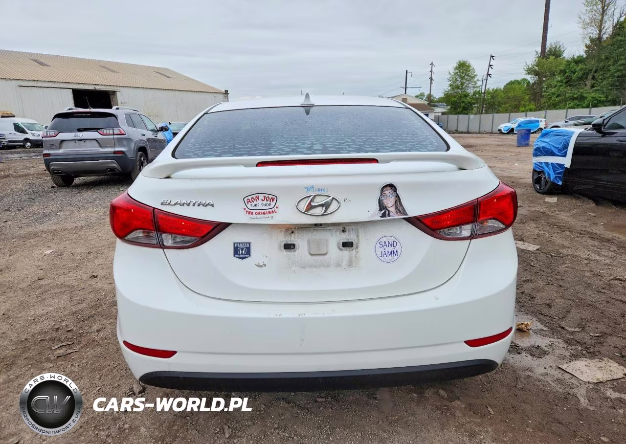 2014 Hyundai Elantra Se VIN:5NPDH4AE6EH483841 - 6