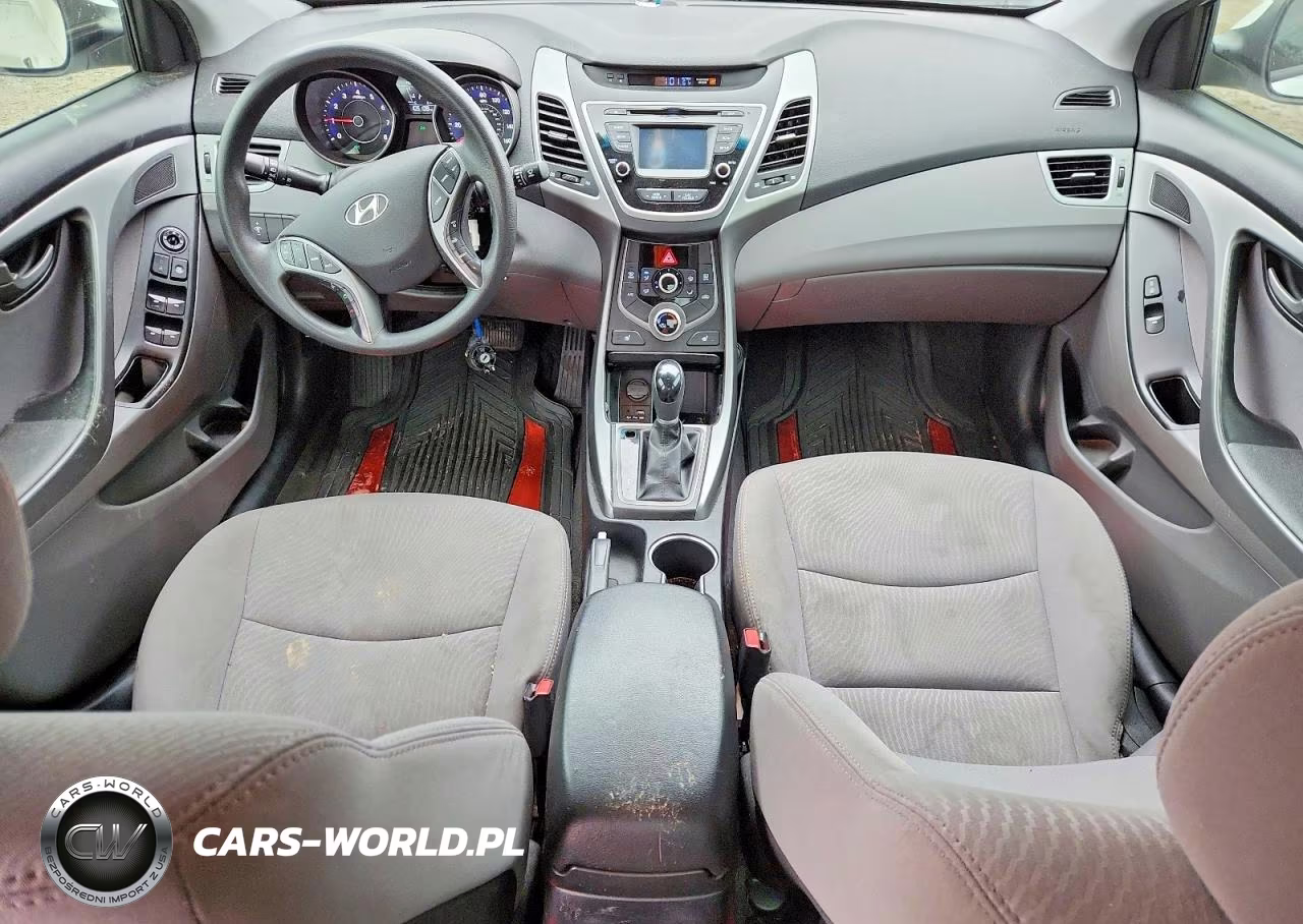 2014 Hyundai Elantra Se VIN:5NPDH4AE6EH483841 - 8