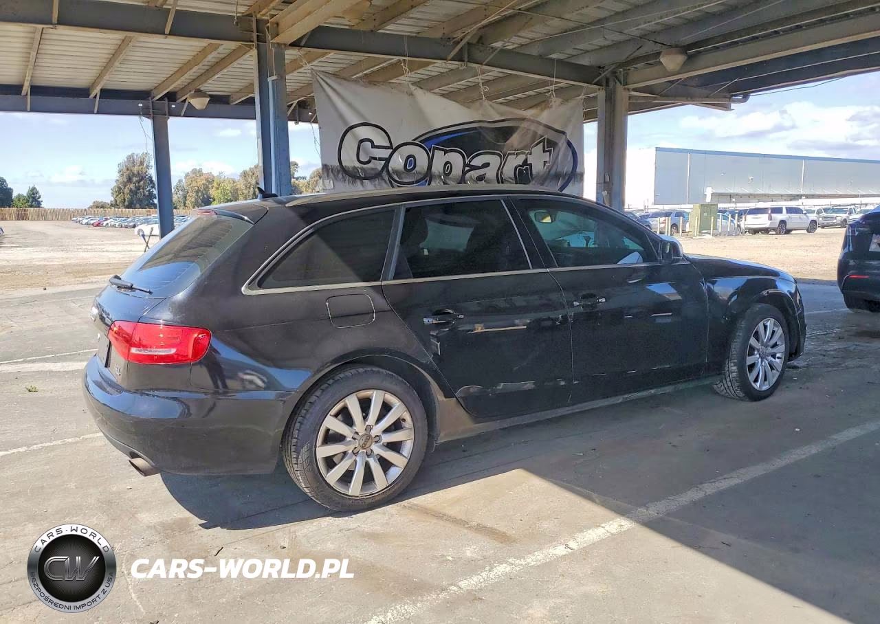 2012 Audi A4 Premium VIN:WAUSFAFL0CA050603 - 3