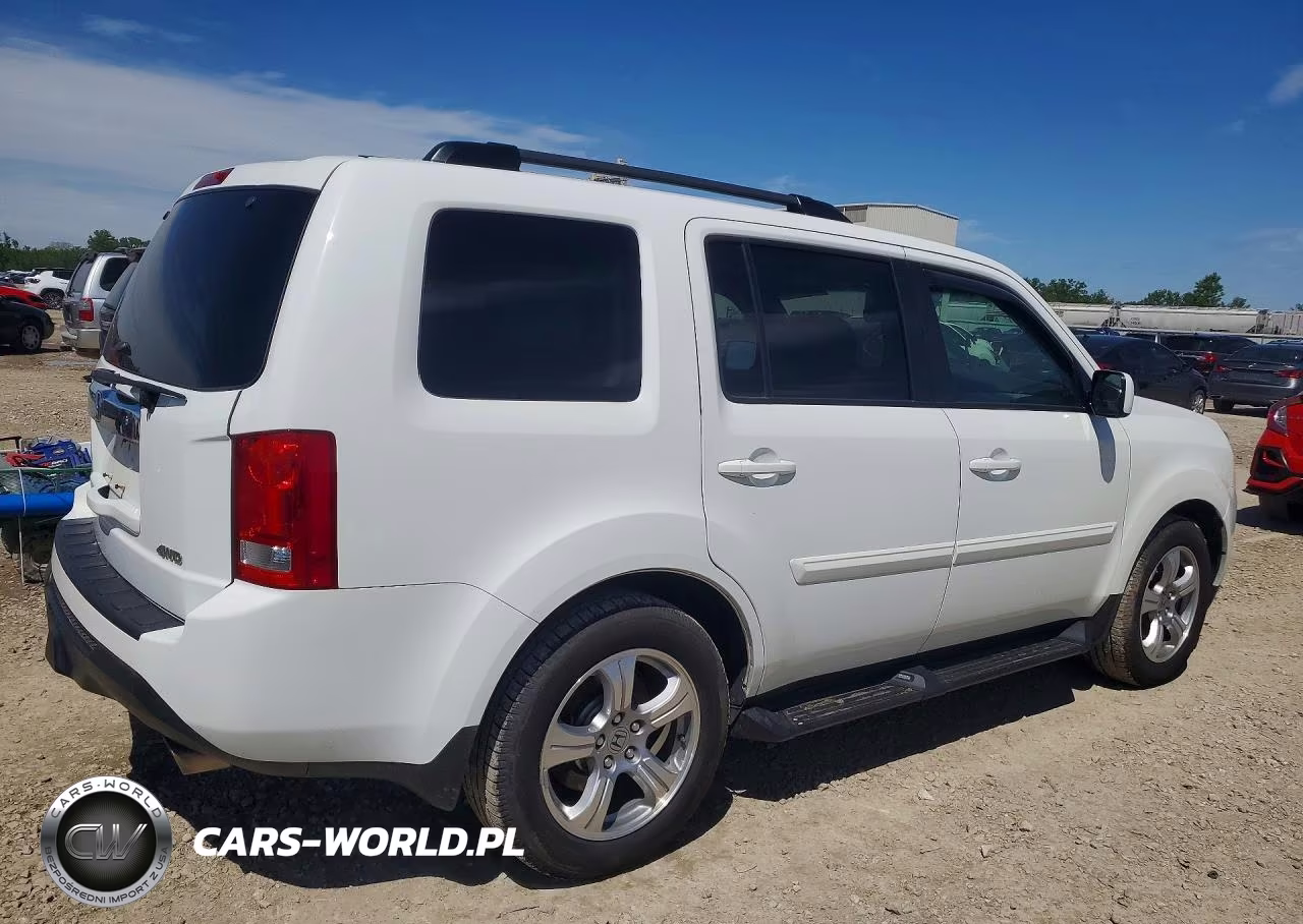 2015 Honda Pilot Exl VIN:5FNYF4H52FB026635 - 3