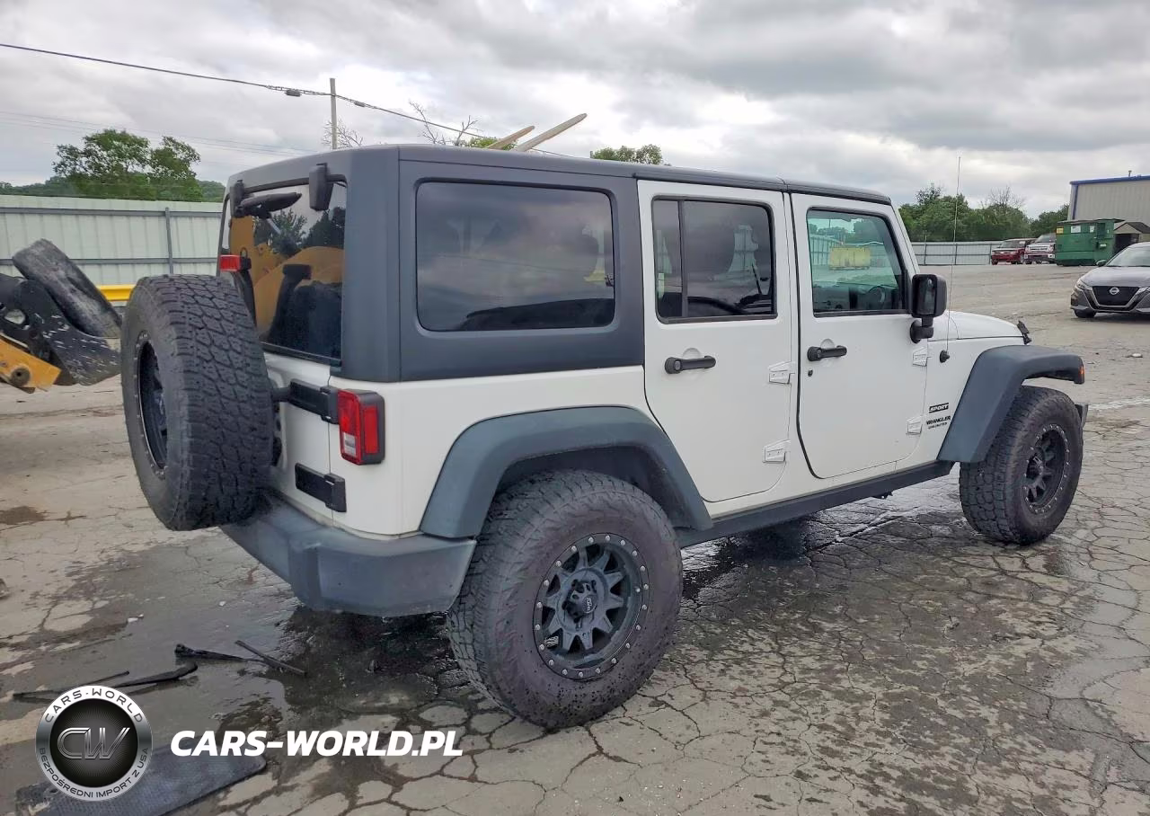 2017 Jeep Wrangler Unlimited Sport VIN:1C4BJWDGXHL510446 - 3