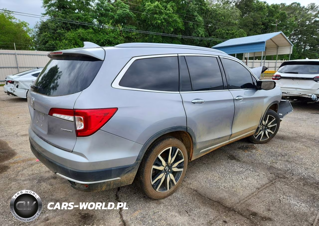 2022 Honda Pilot Touring VIN:5FNYF5H63NB004334 - 3