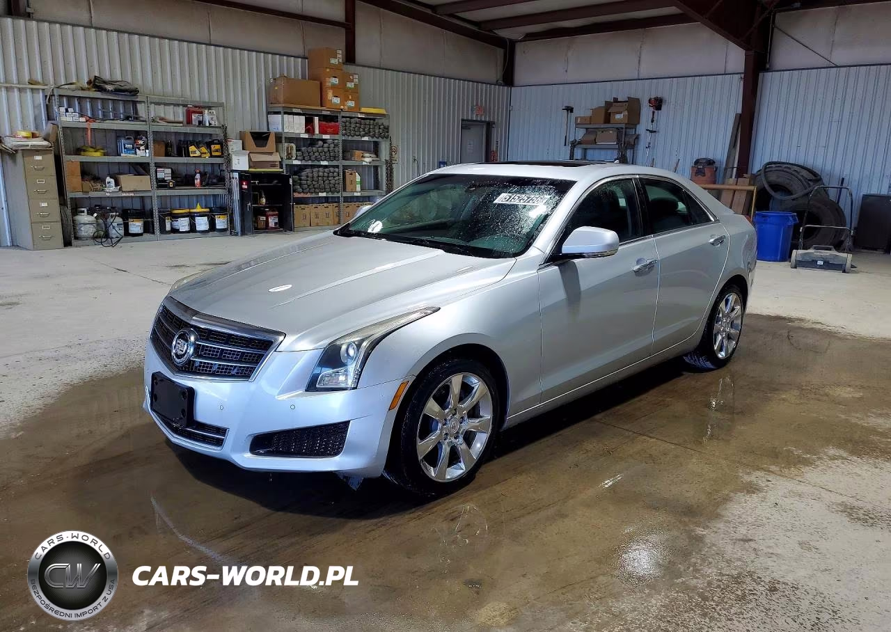 2013 Cadillac Ats Luxury VIN:1G6AH5R31D0146763 - 1