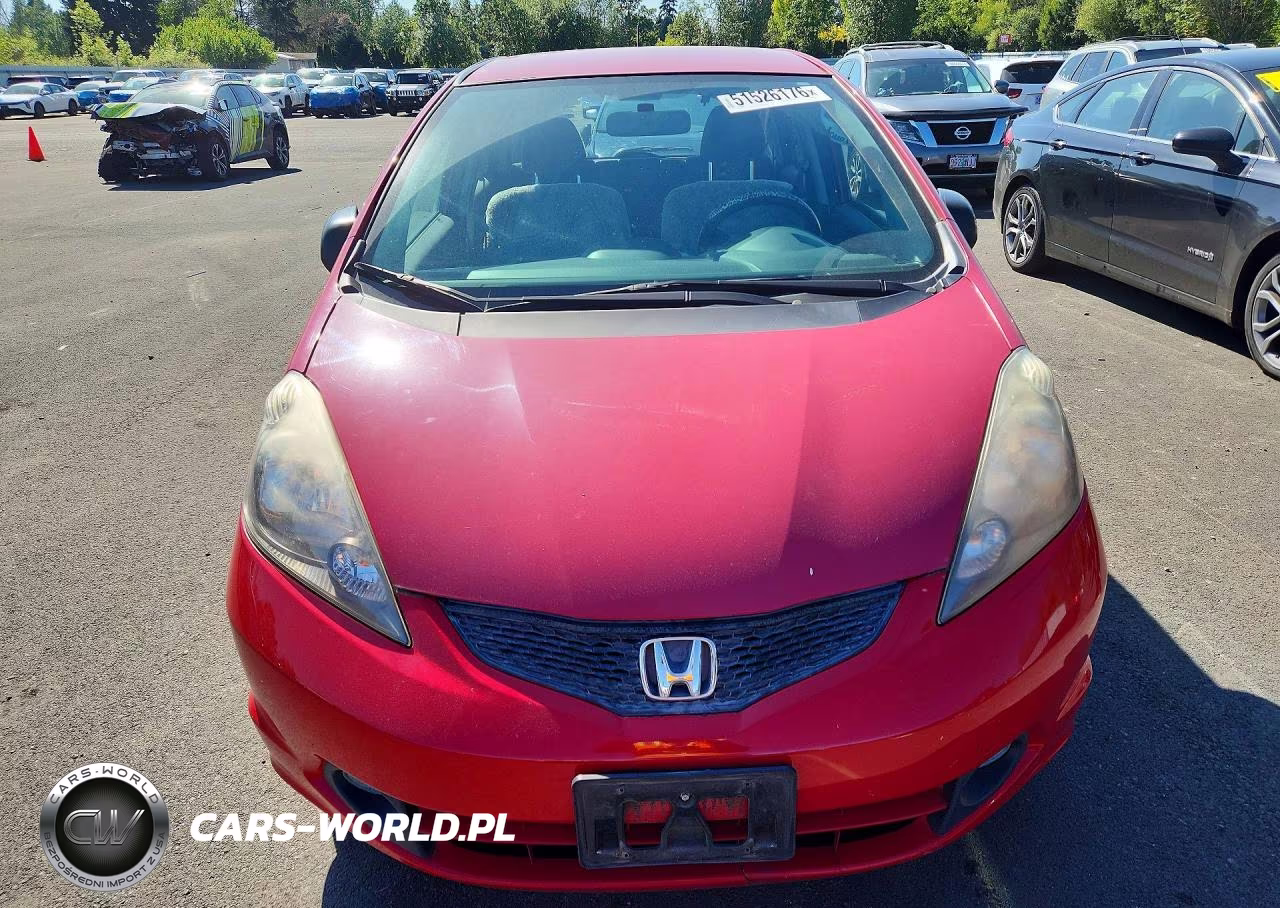 2009 Honda Fit VIN:JHMGE88239S031067 - 5
