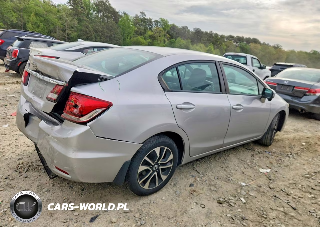 2015 Honda Civic Ex VIN:19XFB2F86FE252123 - 3
