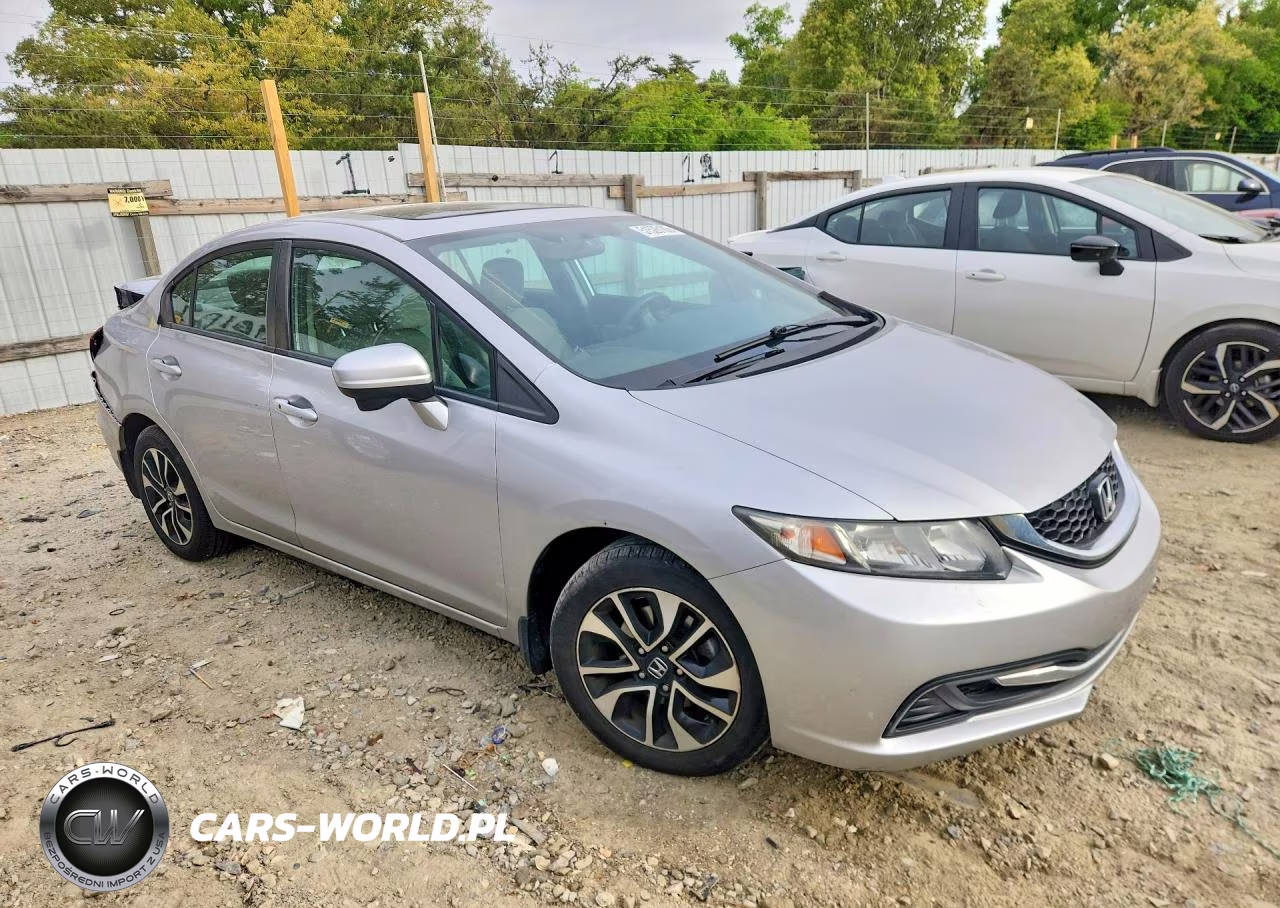 2015 Honda Civic Ex VIN:19XFB2F86FE252123 - 4