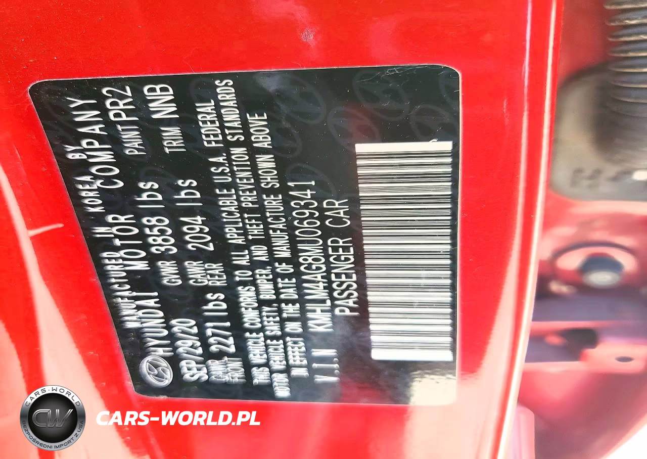2021 Hyundai Elantra Sel VIN:KMHLM4AG8MU069341 - 13