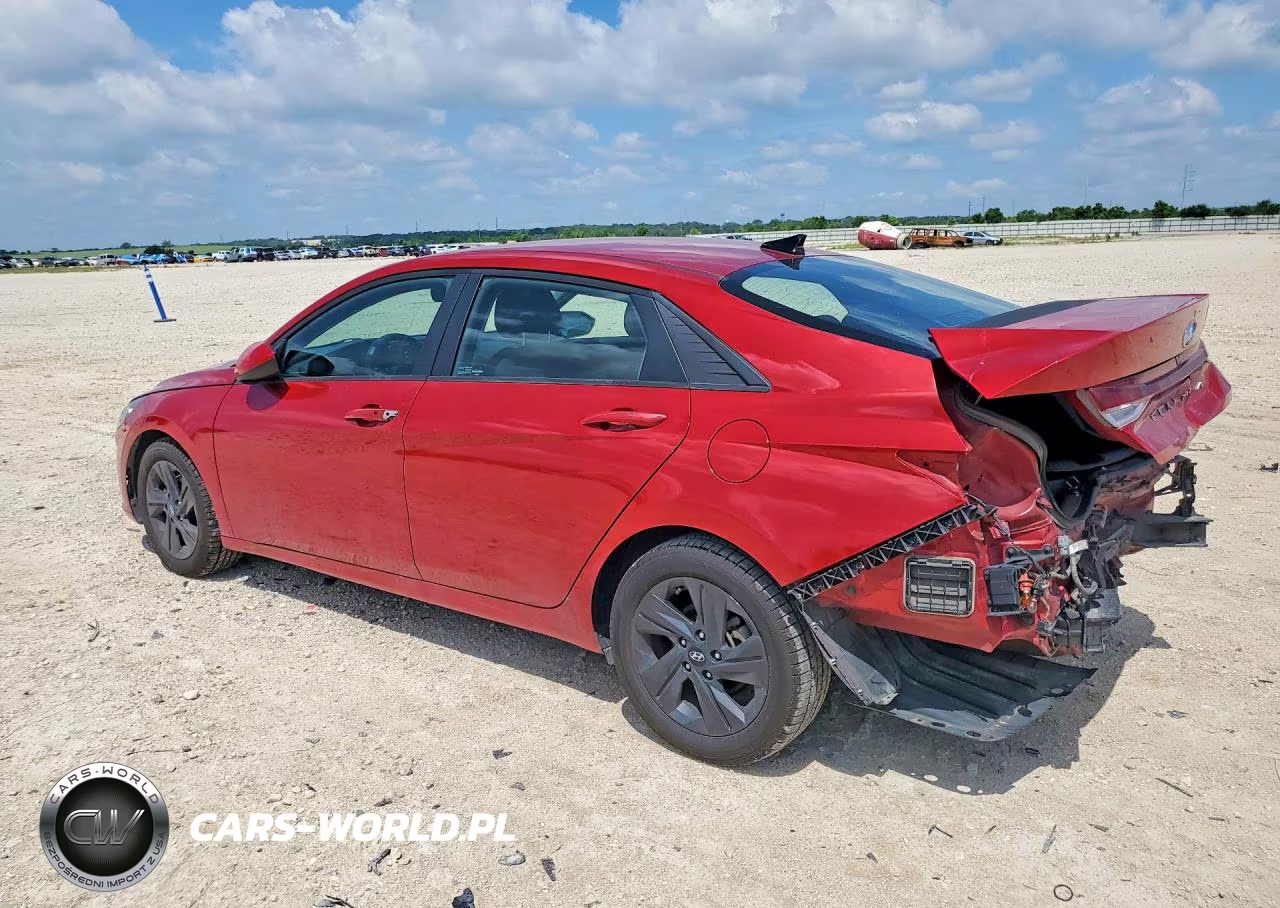 2021 Hyundai Elantra Sel VIN:KMHLM4AG8MU069341 - 2
