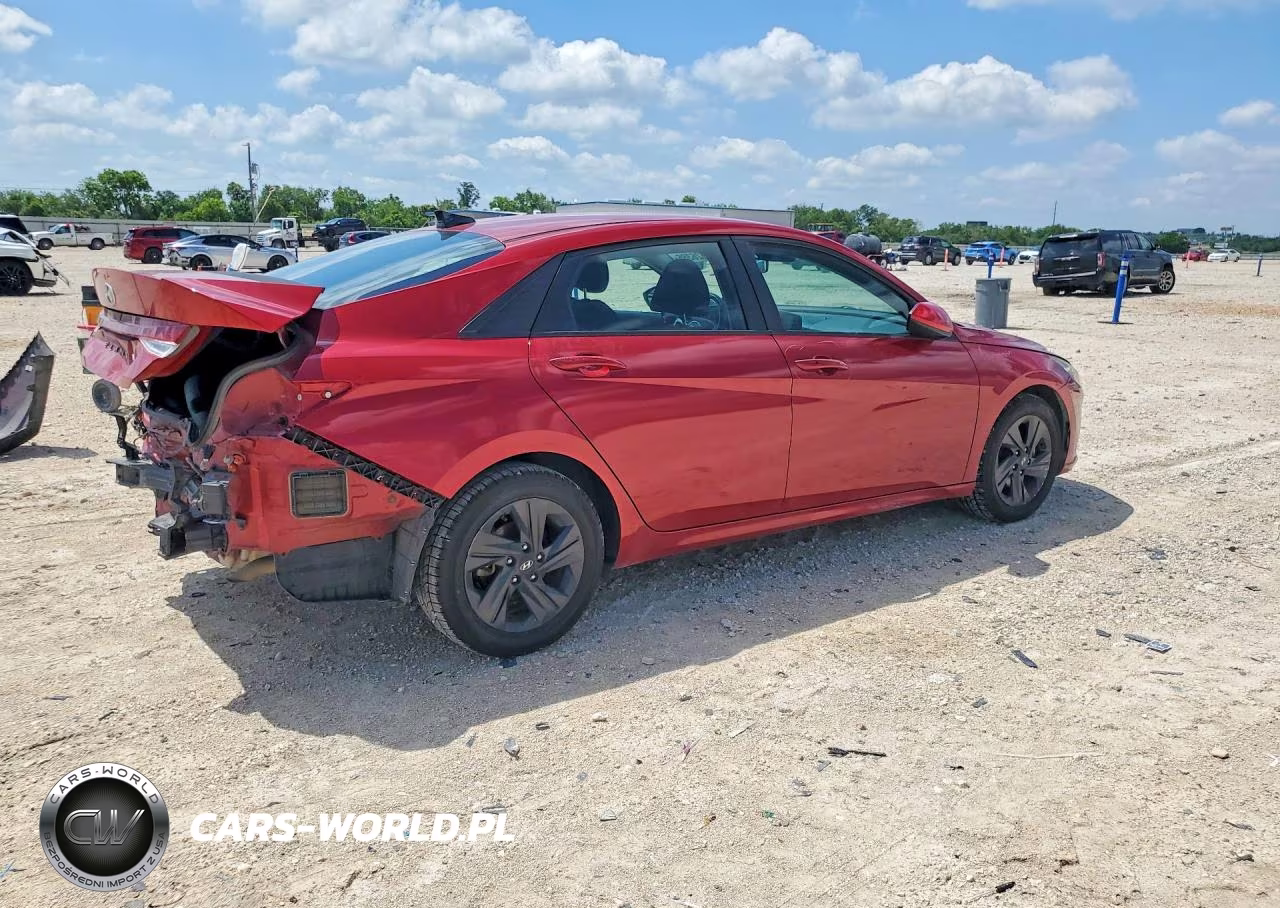 2021 Hyundai Elantra Sel VIN:KMHLM4AG8MU069341 - 3