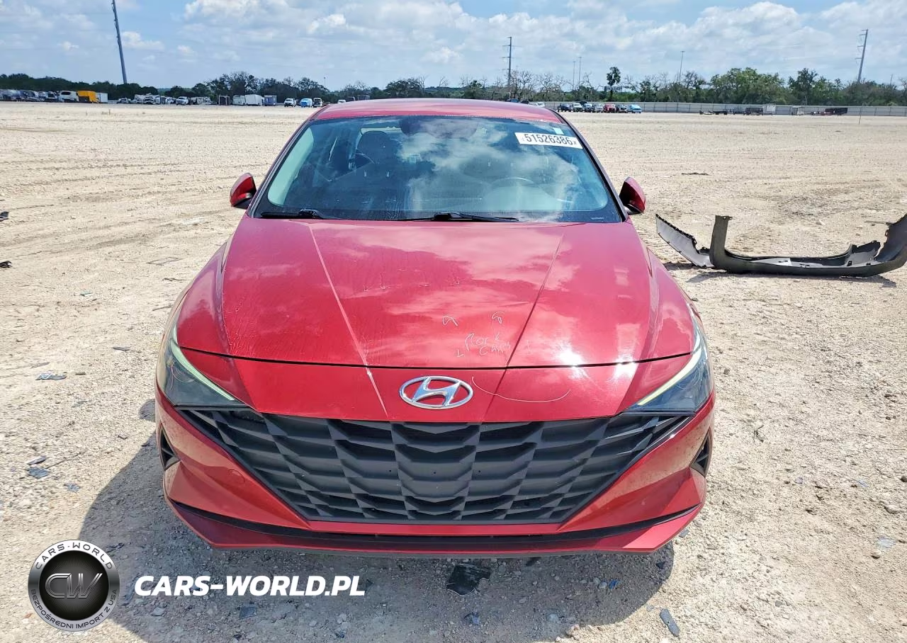 2021 Hyundai Elantra Sel VIN:KMHLM4AG8MU069341 - 5