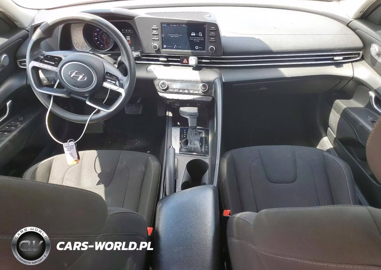 2021 Hyundai Elantra Sel VIN:KMHLM4AG8MU069341 - 8