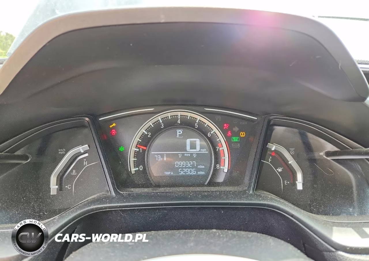 2017 Honda Civic Lx VIN:2HGFC2F50HH577426 - 9