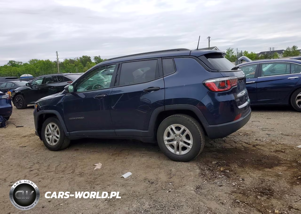 2017 Jeep Compass Sport VIN:3C4NJCAB2HT659801 - 2