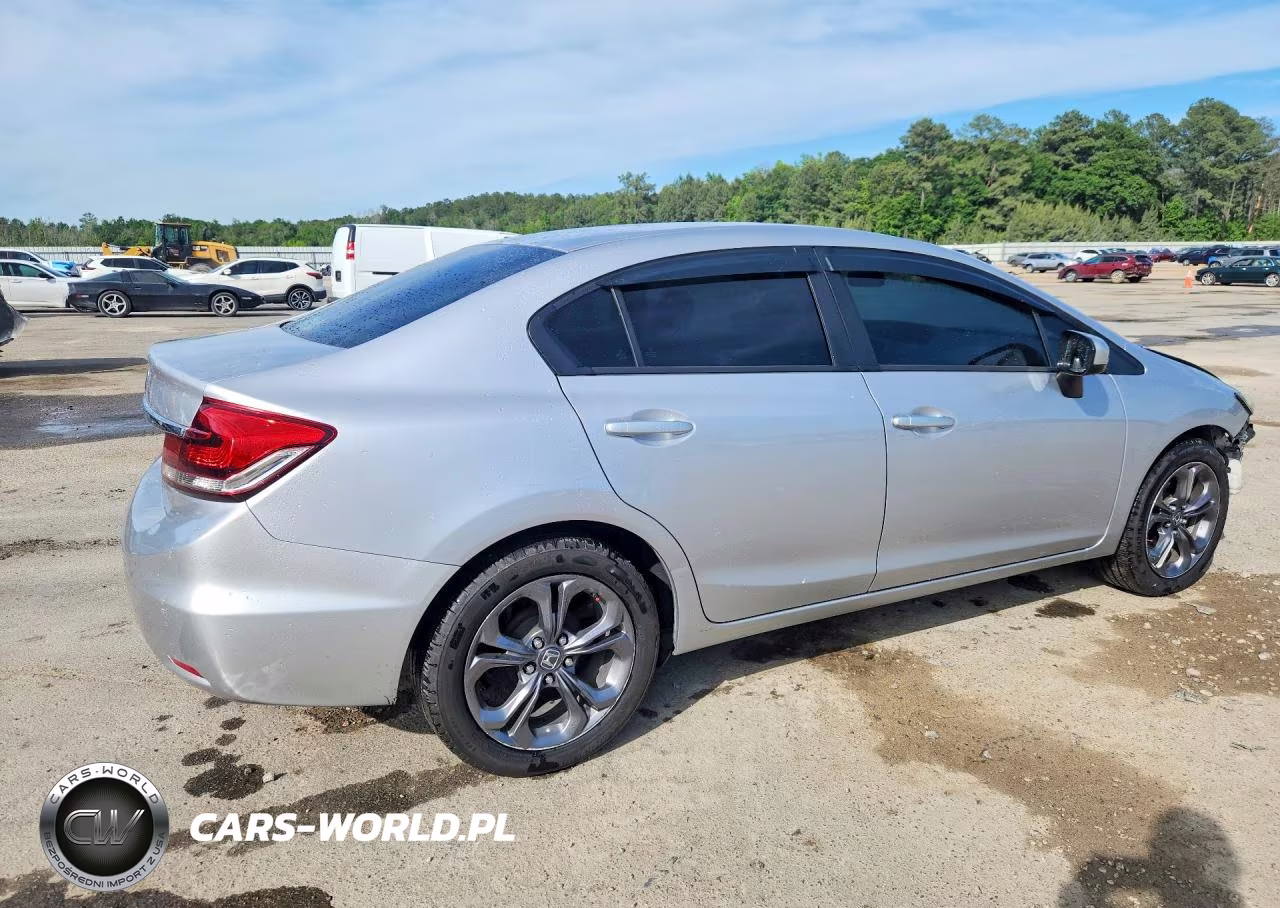2015 Honda Civic Lx VIN:19XFB2F51FE087264 - 3