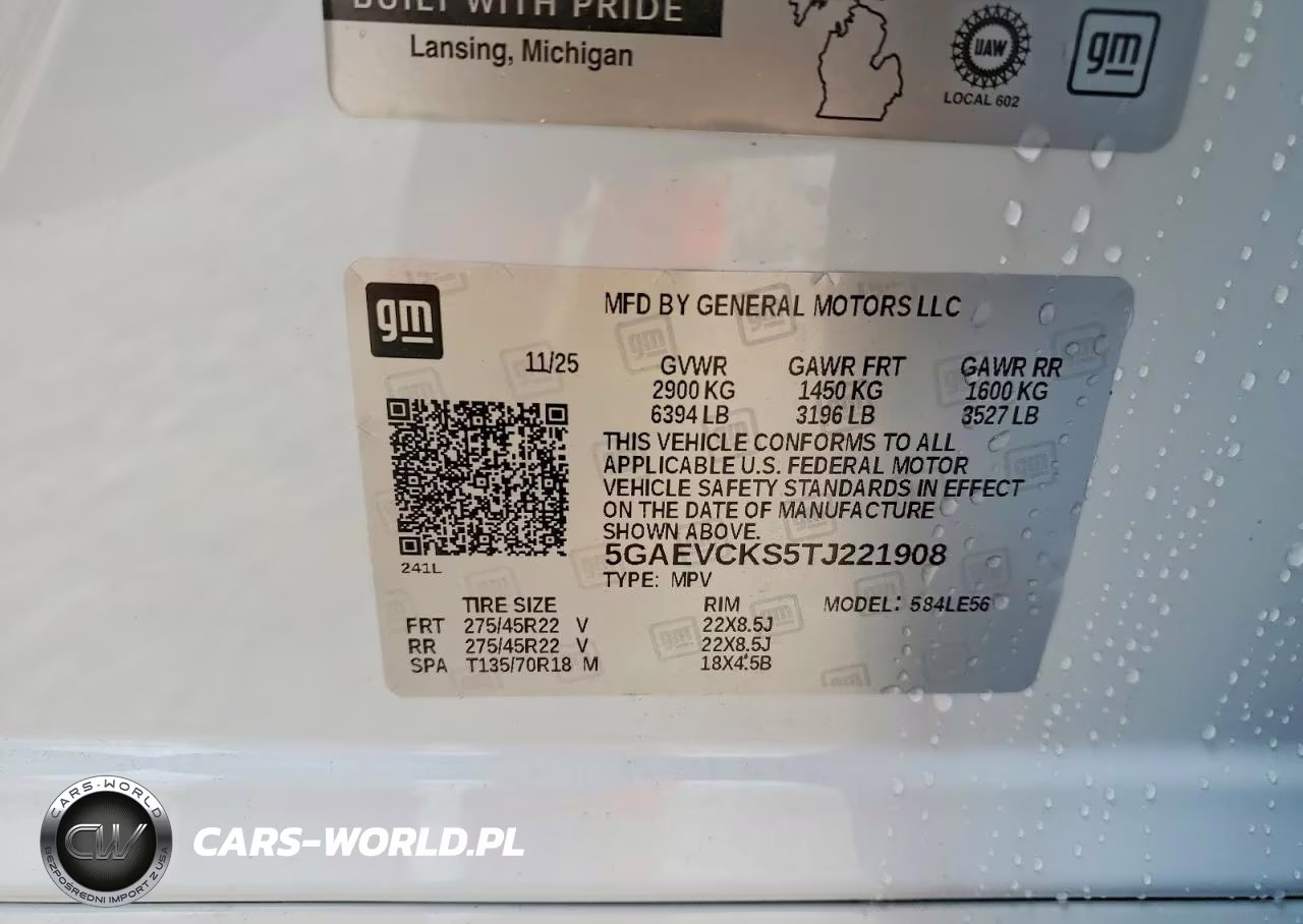 2026 Buick Enclave Avenir VIN:5GAEVCKS5TJ221908 - 13
