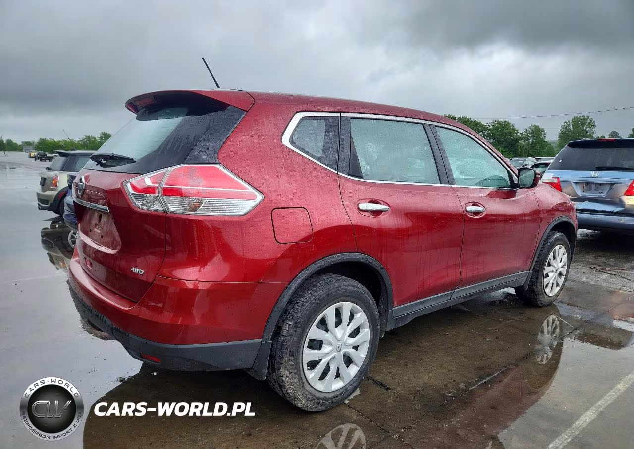 2015 Nissan Rogue S VIN:KNMAT2MV3FP537877 - 3
