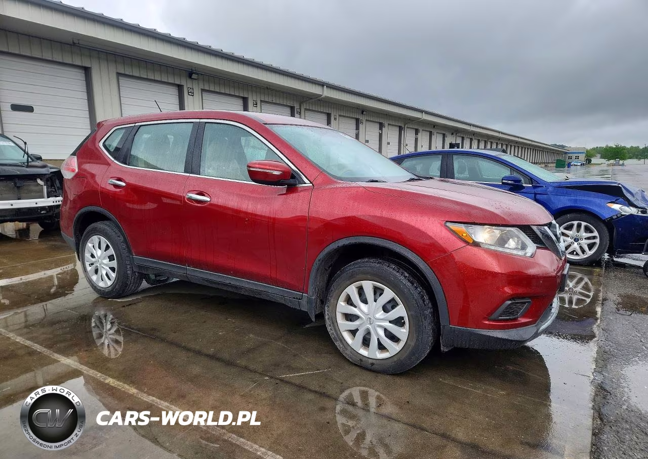 2015 Nissan Rogue S VIN:KNMAT2MV3FP537877 - 4