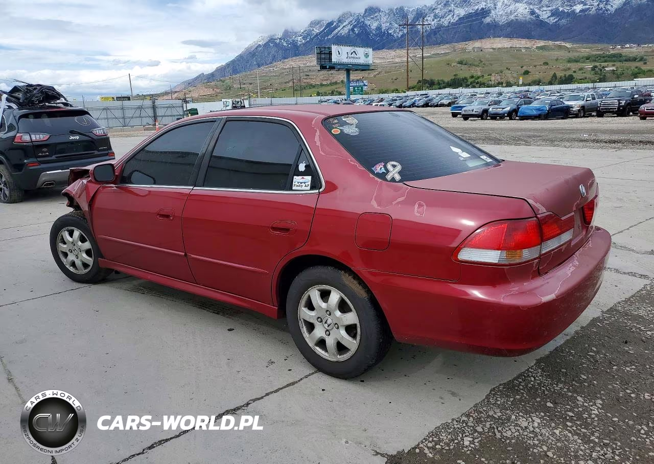 2002 Honda Accord Ex VIN:JHMCG56692C034780 - 2