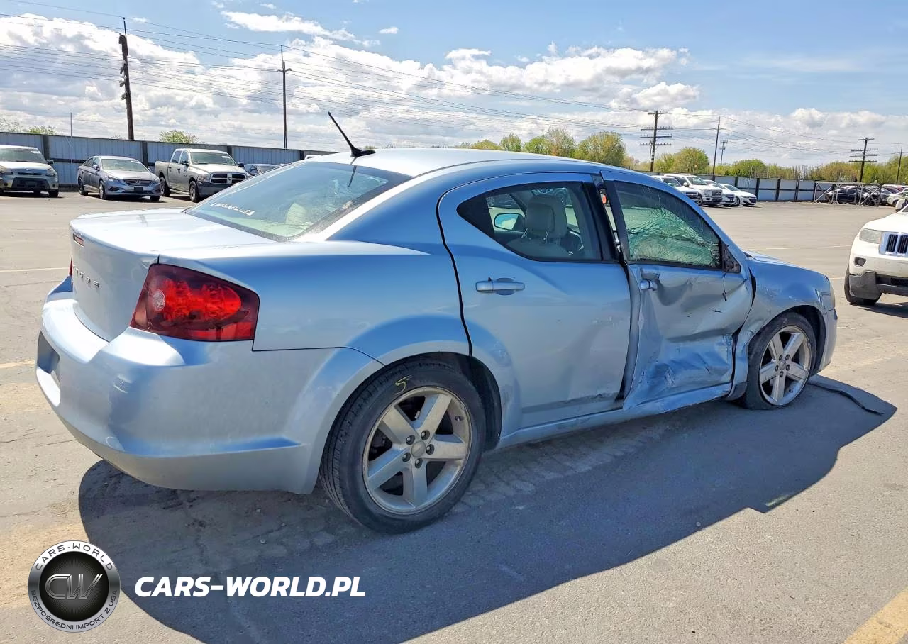 2013 Dodge Avenger Se VIN:1C3CDZAB8DN506209 - 3