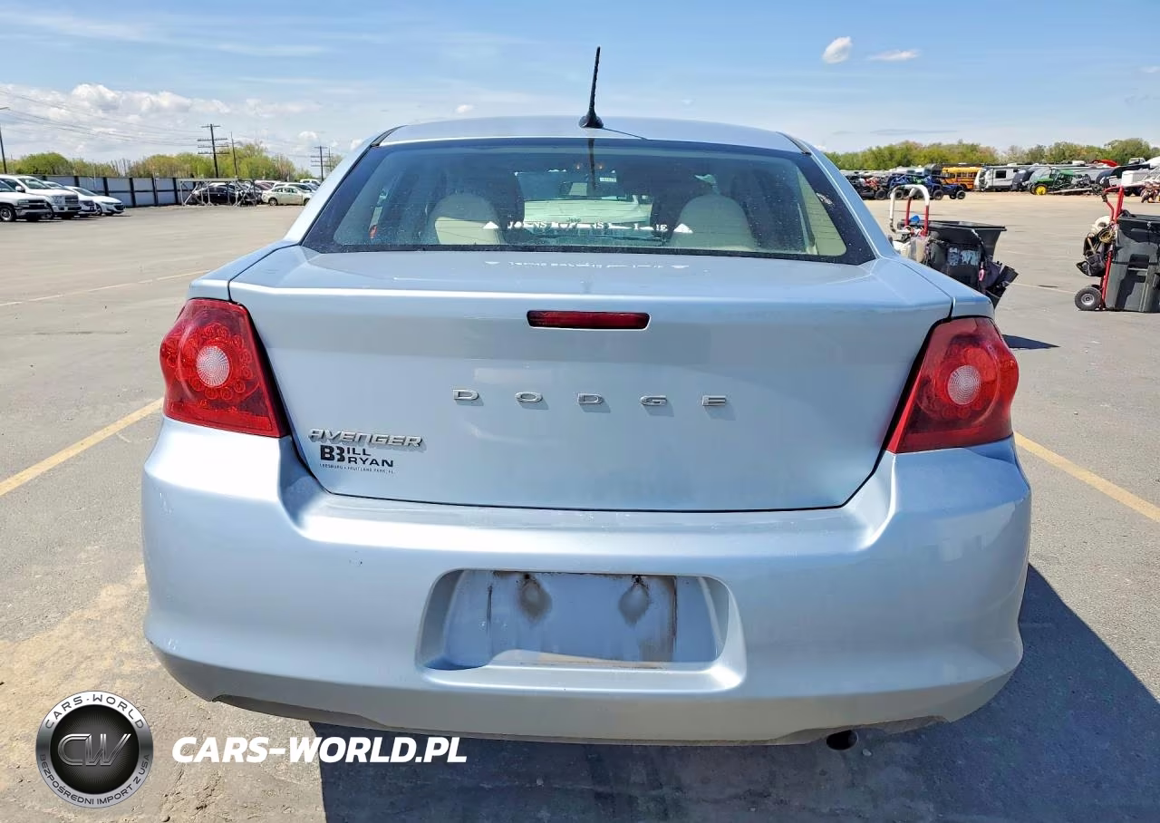 2013 Dodge Avenger Se VIN:1C3CDZAB8DN506209 - 6