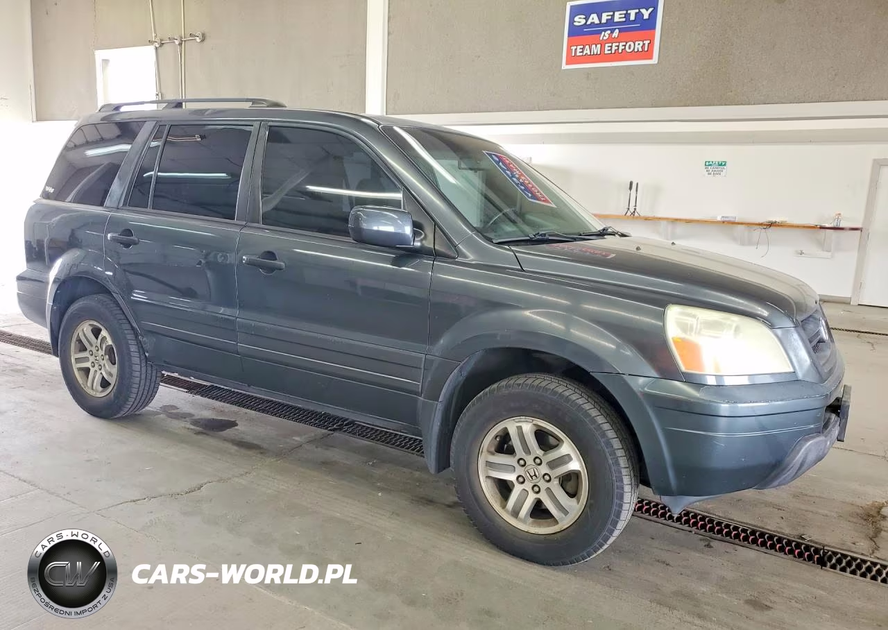 2003 Honda Pilot Exl VIN:2HKYF18673H518971 - 4